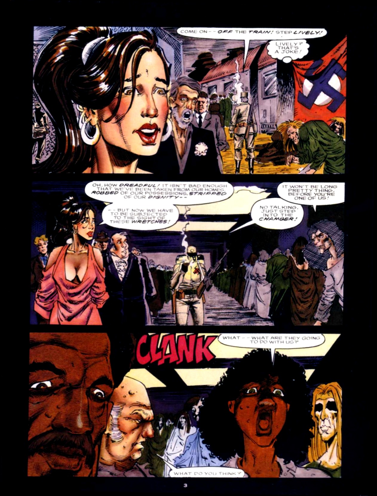 Read online Marvel Graphic Novel comic -  Issue #66 - Excalibur - Weird War III - 4
