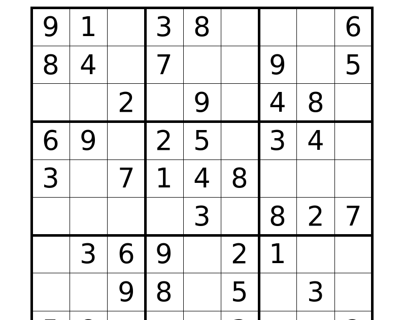 Problemas Matemáticos: Sudoku