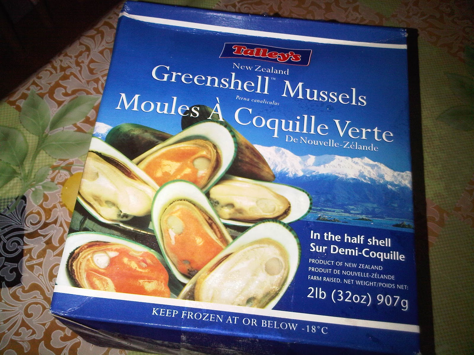 A mom's blog Spaghetti with cream sauce and mussels