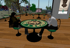 at Starbucks Coffee in second life