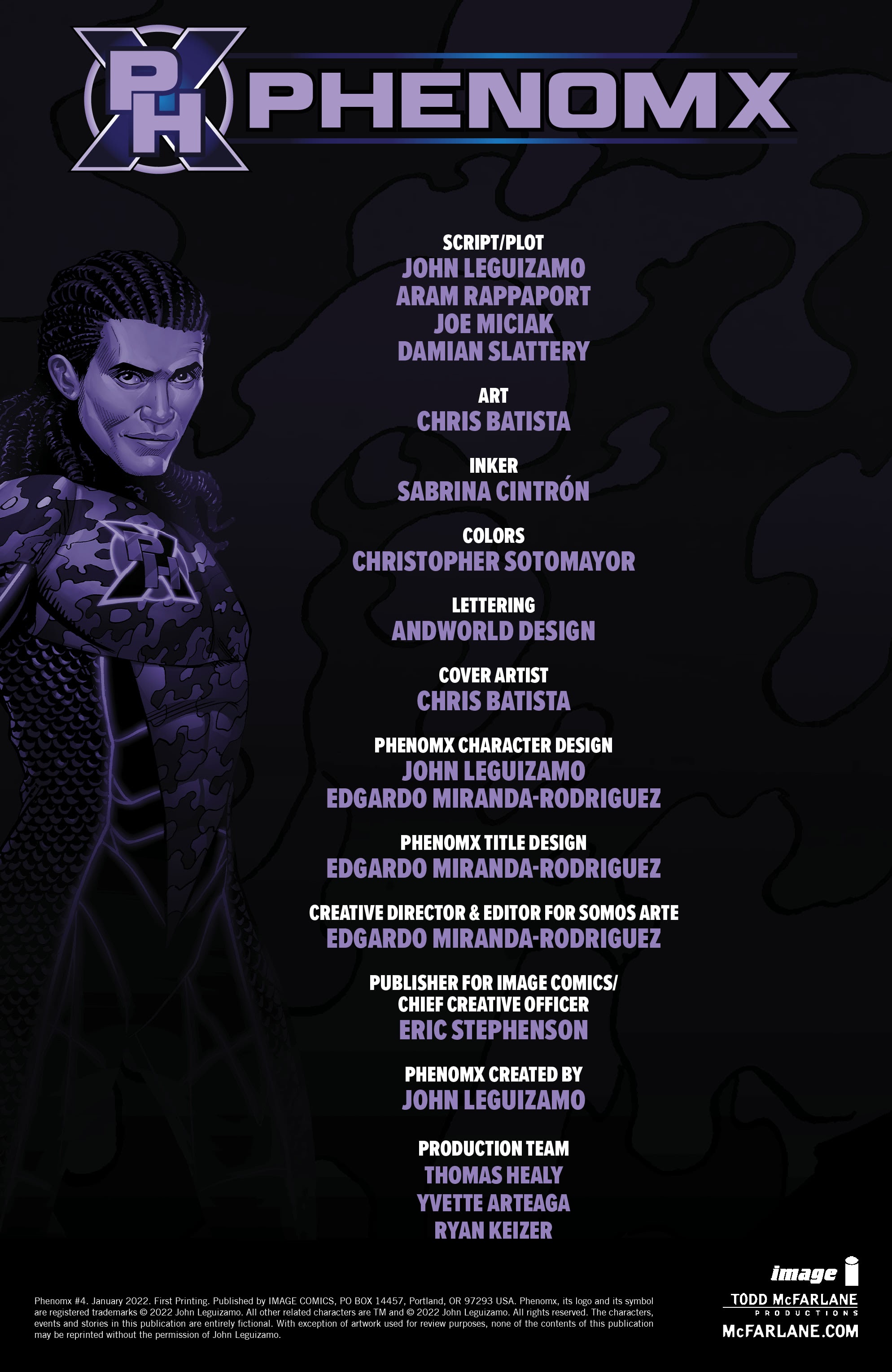 Read online PhenomX comic -  Issue #4 - 2