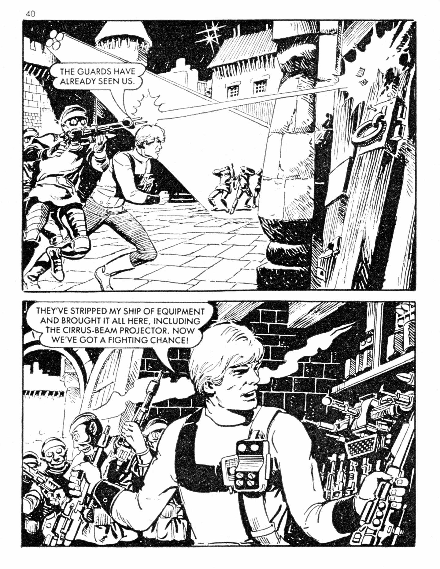 Read online Starblazer comic -  Issue #146 - 40