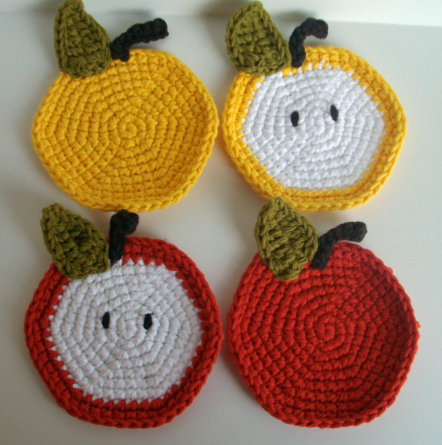 Extended Single Crochet Coaster Crochet Pattern