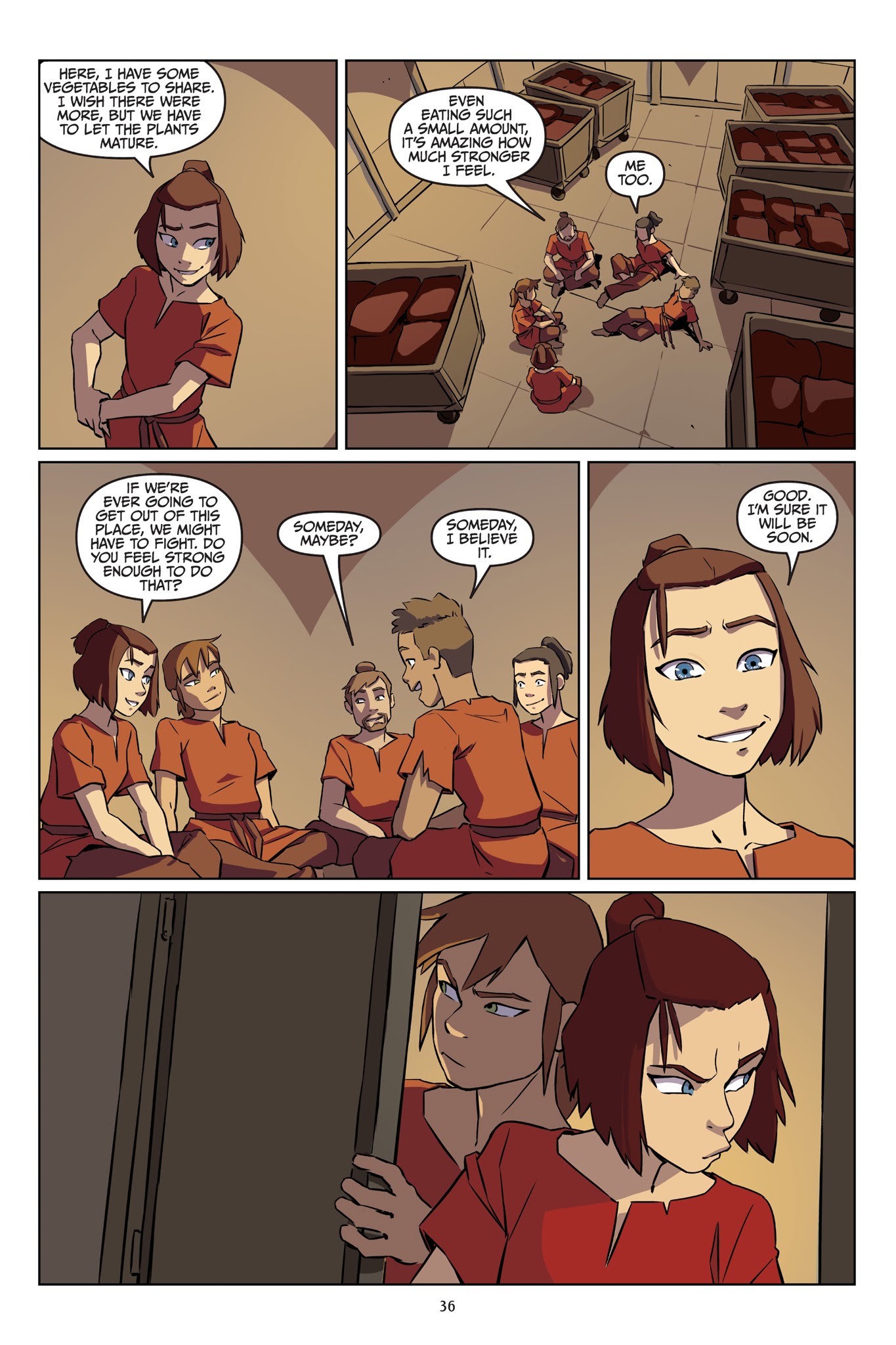 Read online Avatar: The Last Airbender – Suki, Alone comic -  Issue # TPB - 37