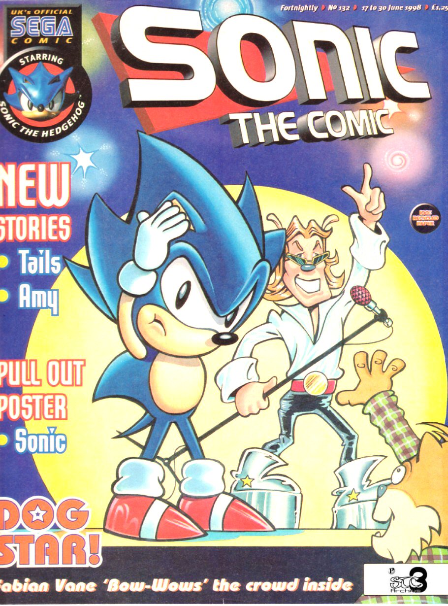 Read online Sonic the Comic comic -  Issue #132 - 1