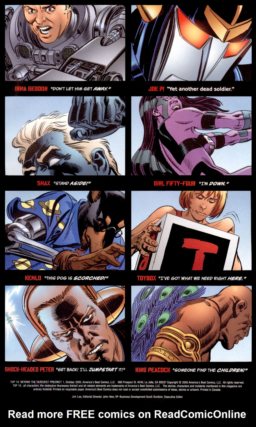 Read online Top 10: Beyond The Farthest Precinct comic -  Issue #1 - 2