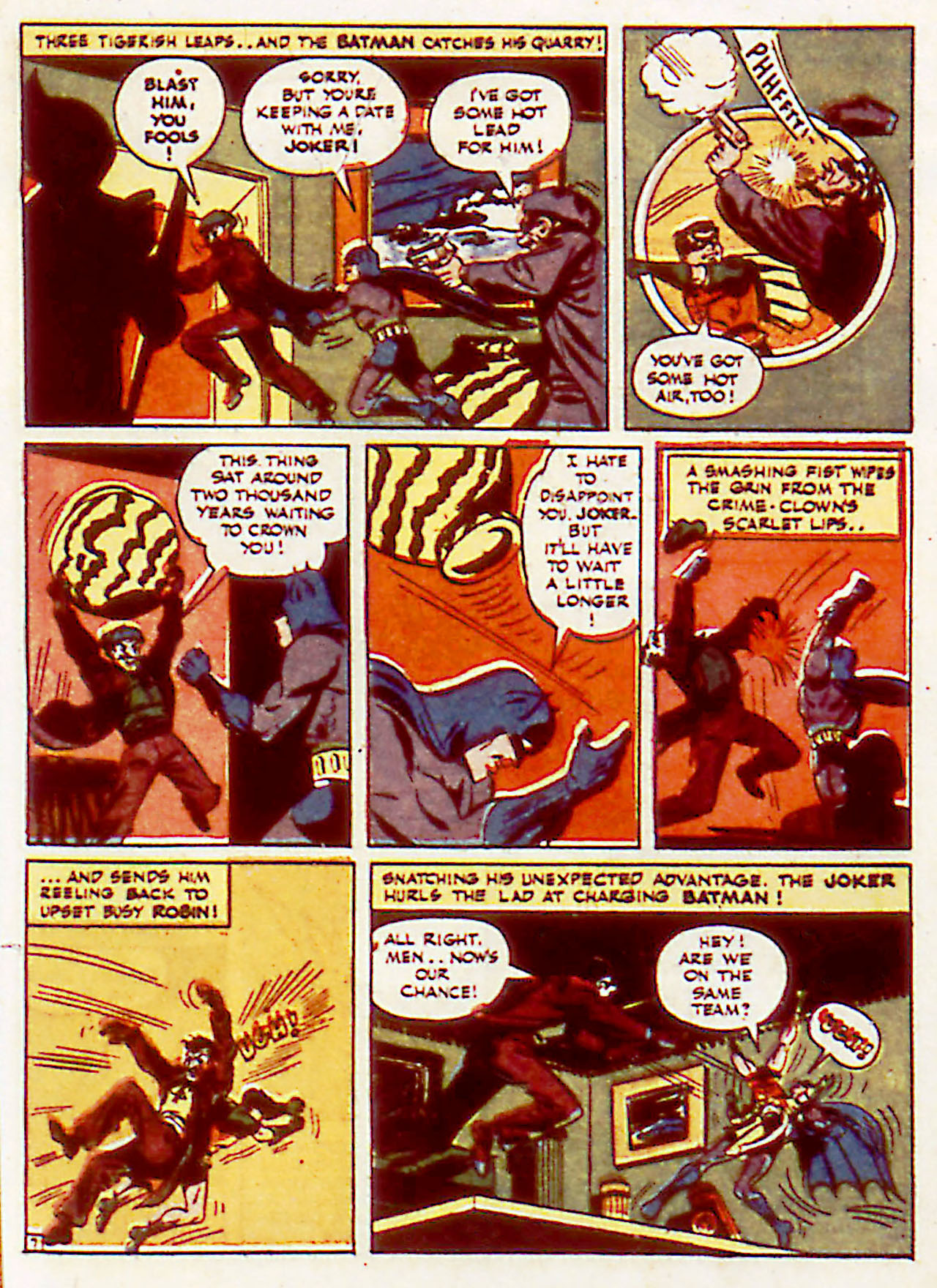 Read online Detective Comics (1937) comic -  Issue #71 - 9