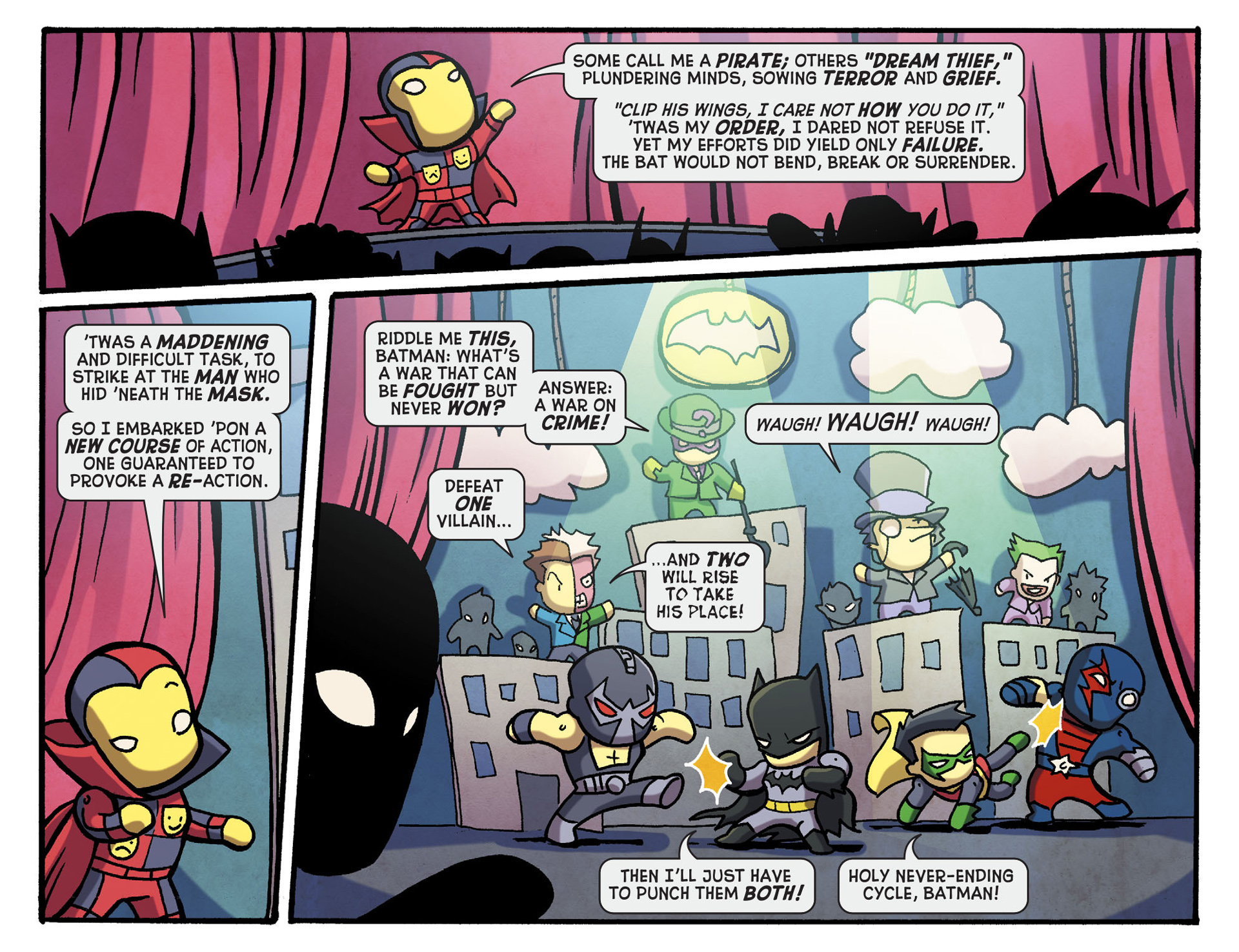 Read online Scribblenauts Unmasked: A Crisis of Imagination comic -  Issue #7 - 11