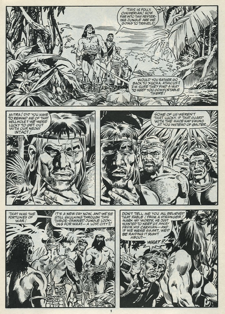 Read online The Savage Sword Of Conan comic -  Issue #182 - 3