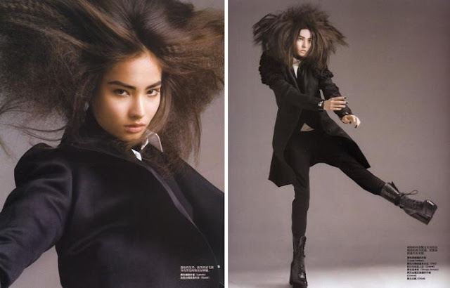 World Models Styles Mackenzie Hamilton Editorial for China Vogue