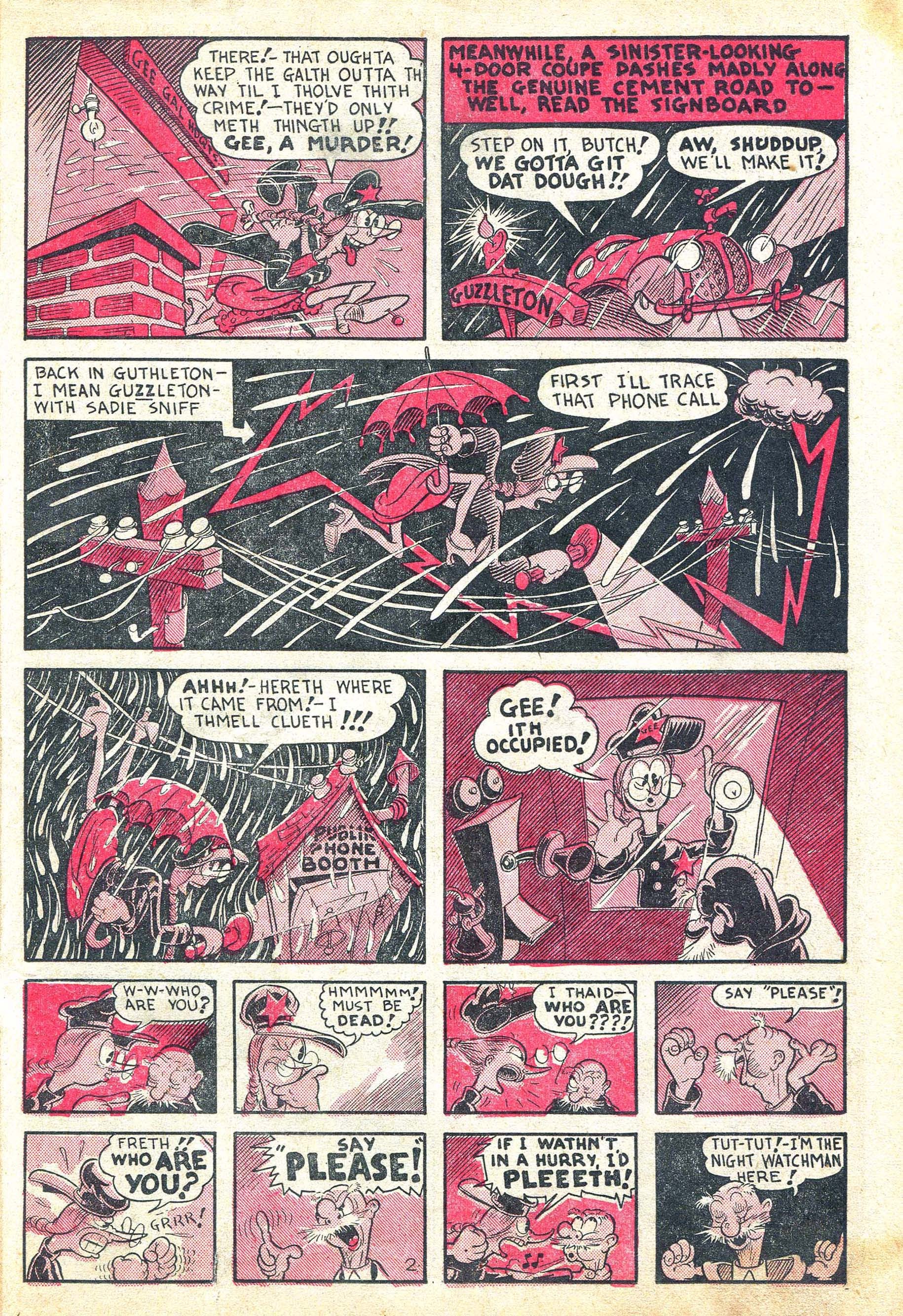 Read online Funny Pages comic -  Issue #25 - 24