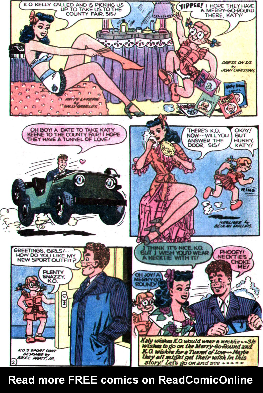 Read online Katy Keene (1983) comic -  Issue #3 - 4