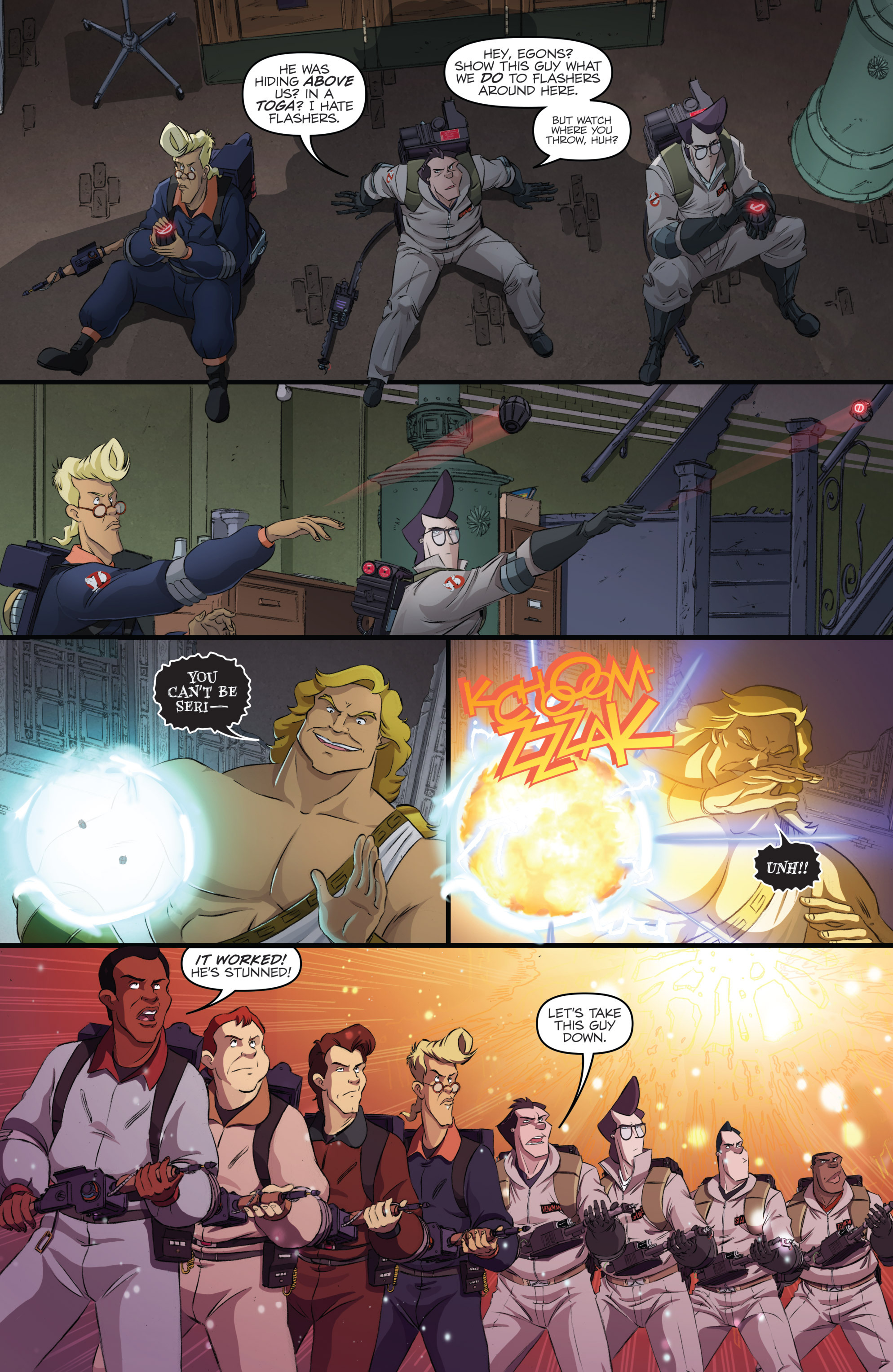 Read online Ghostbusters: Get Real comic -  Issue #4 - 11