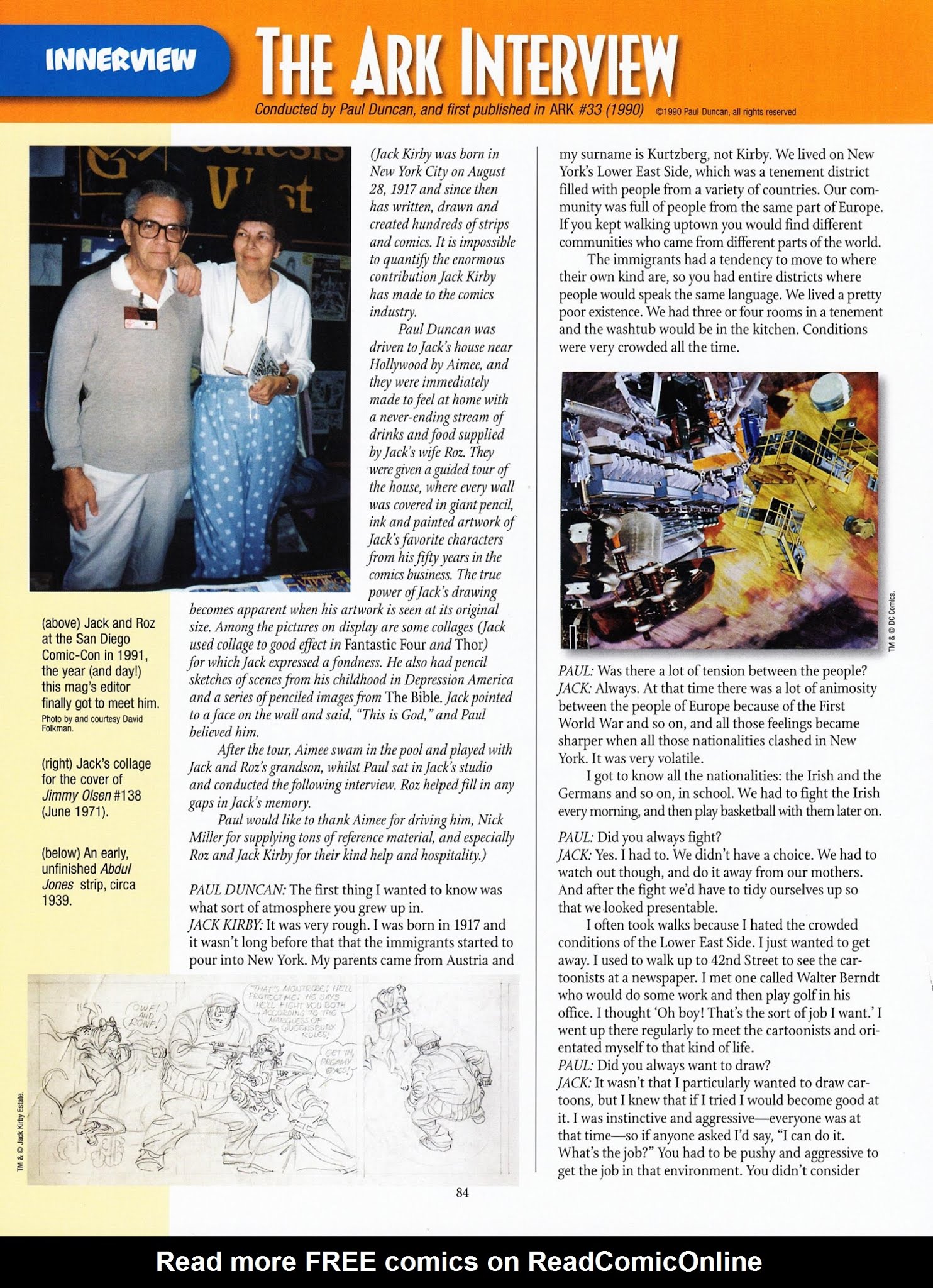 Read online The Jack Kirby Collector comic -  Issue #61 - 83
