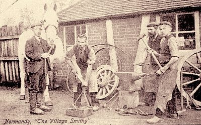 The village smithy