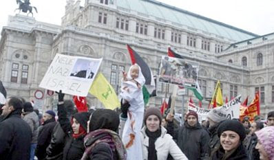 Vienna Muslim demo #2