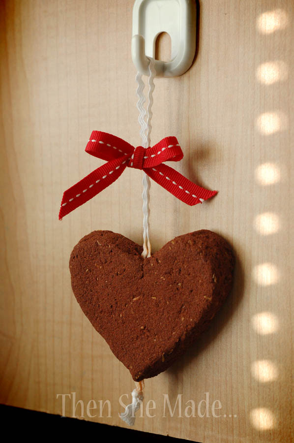 Then she made...: Valentine Car Air Fresheners
