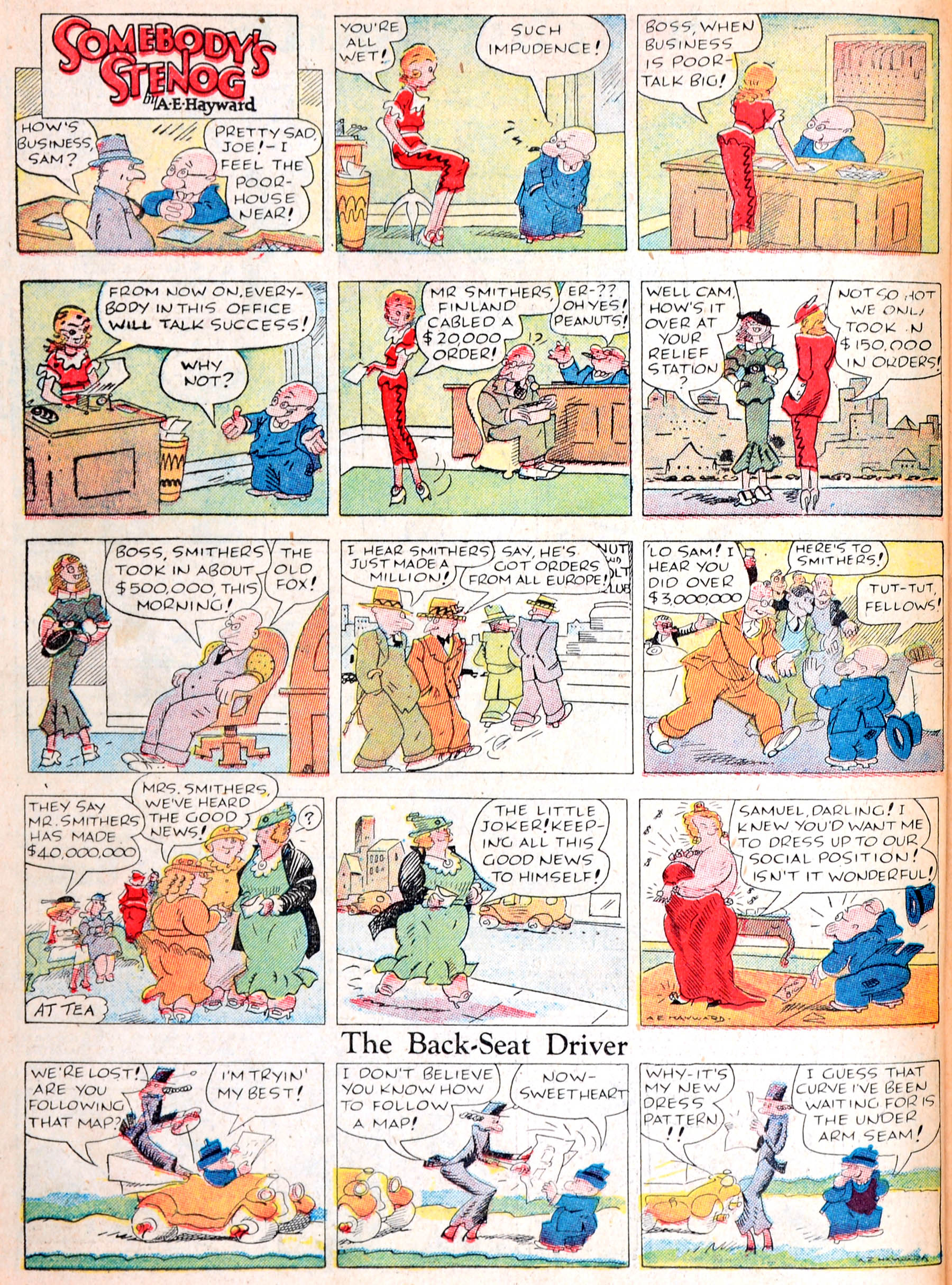 Read online Famous Funnies comic -  Issue #38 - 46