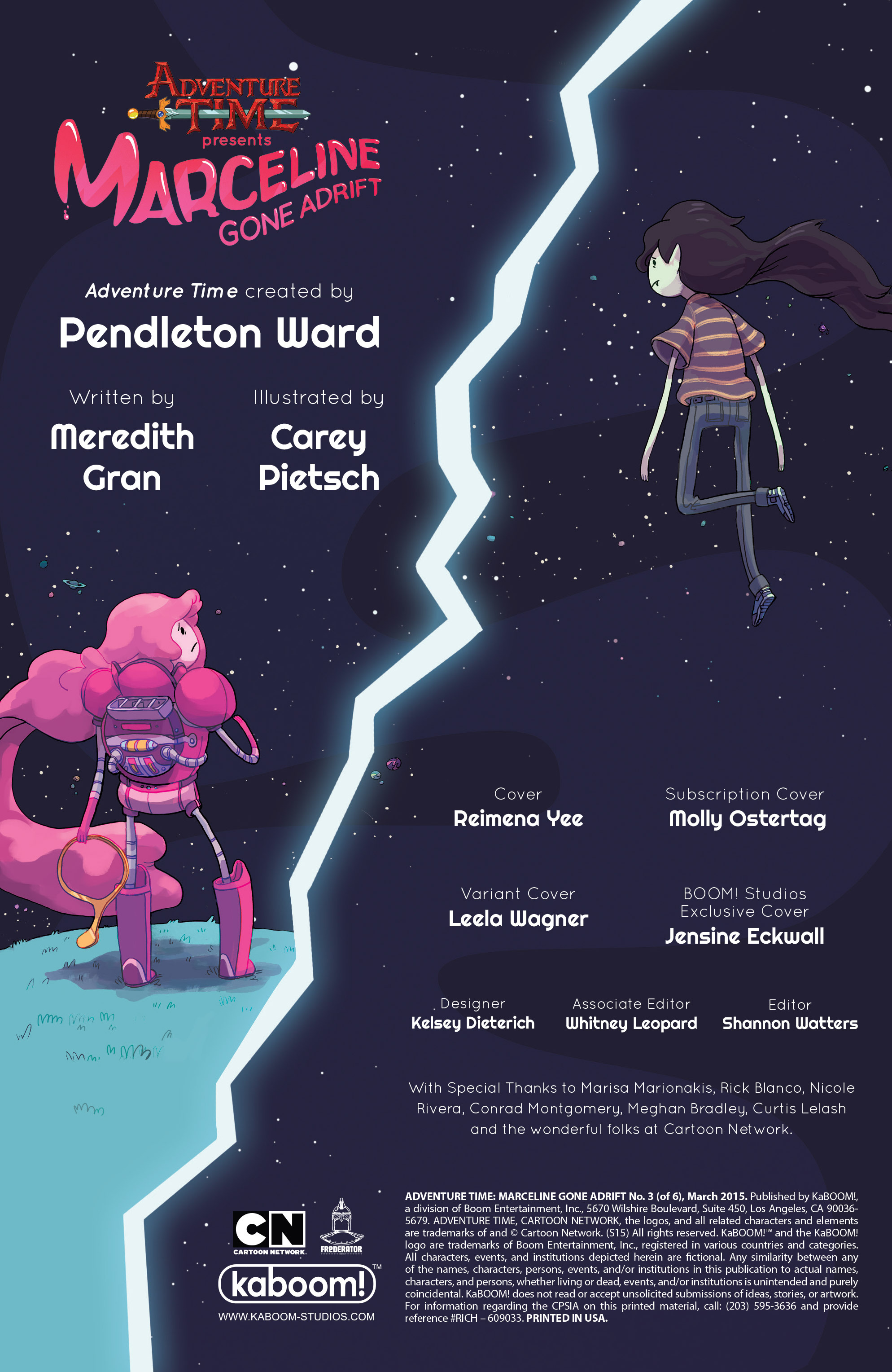 Read online Adventure Time: Marceline Gone Adrift comic -  Issue #3 - 2