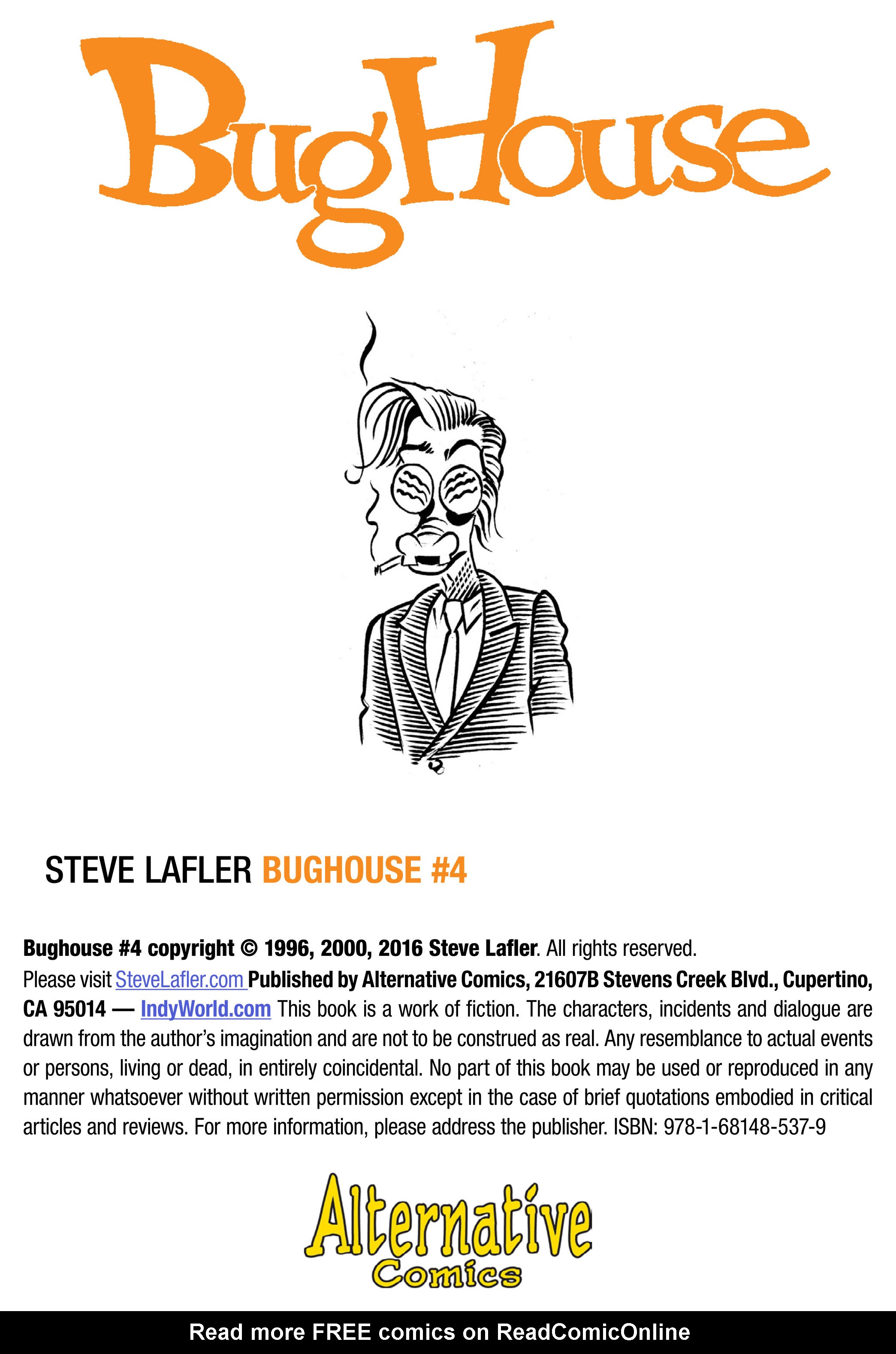 Read online Bughouse comic -  Issue #4 - 2