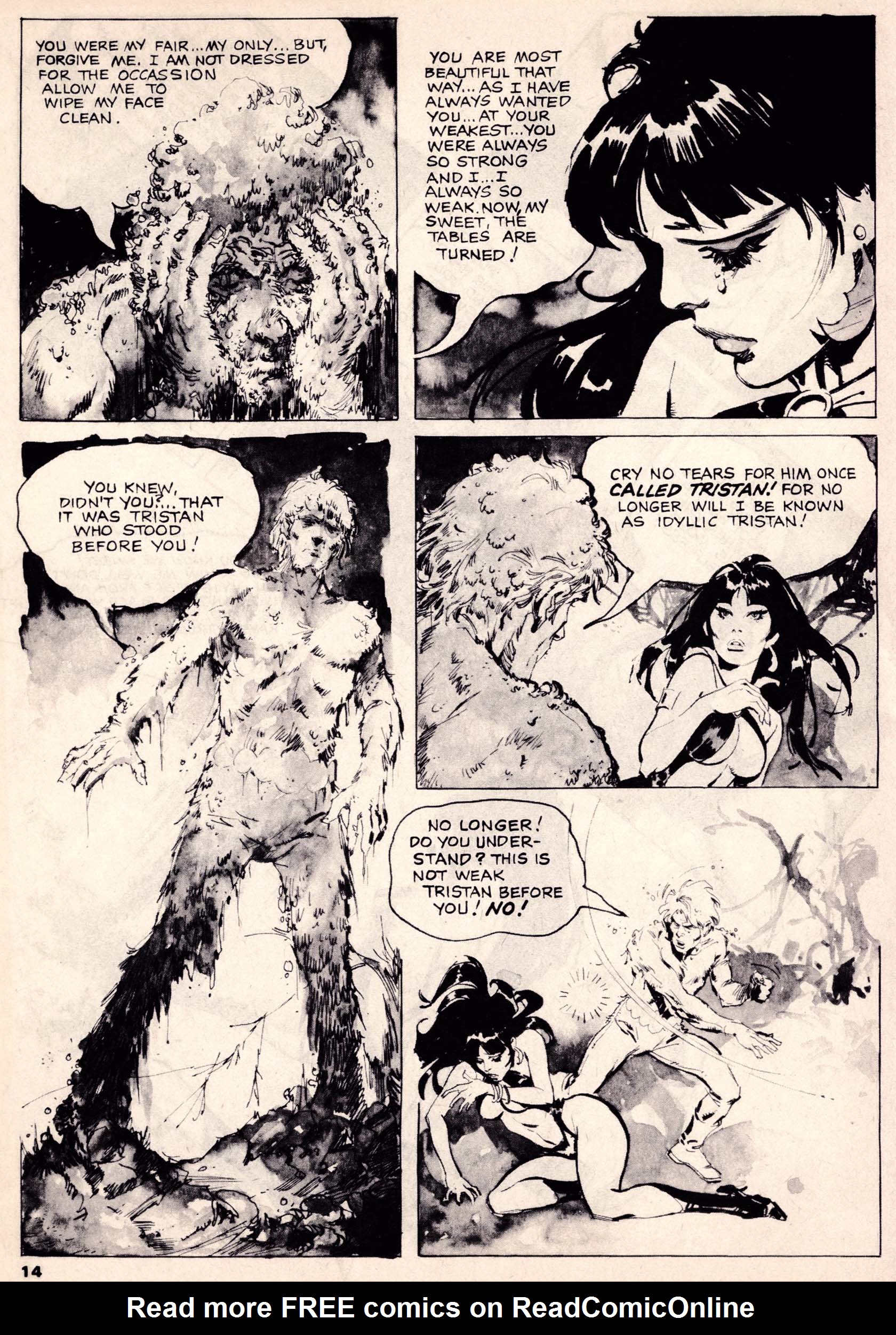 Read online Vampirella (1969) comic -  Issue # Annual 1972 - 14