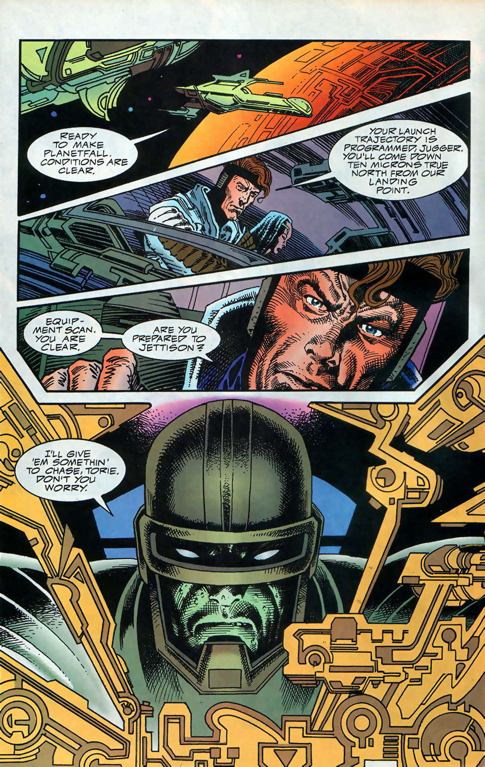 Read online Alien Legion: Binary Deep comic -  Issue # Full - 30