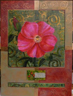 rugosa rose painting