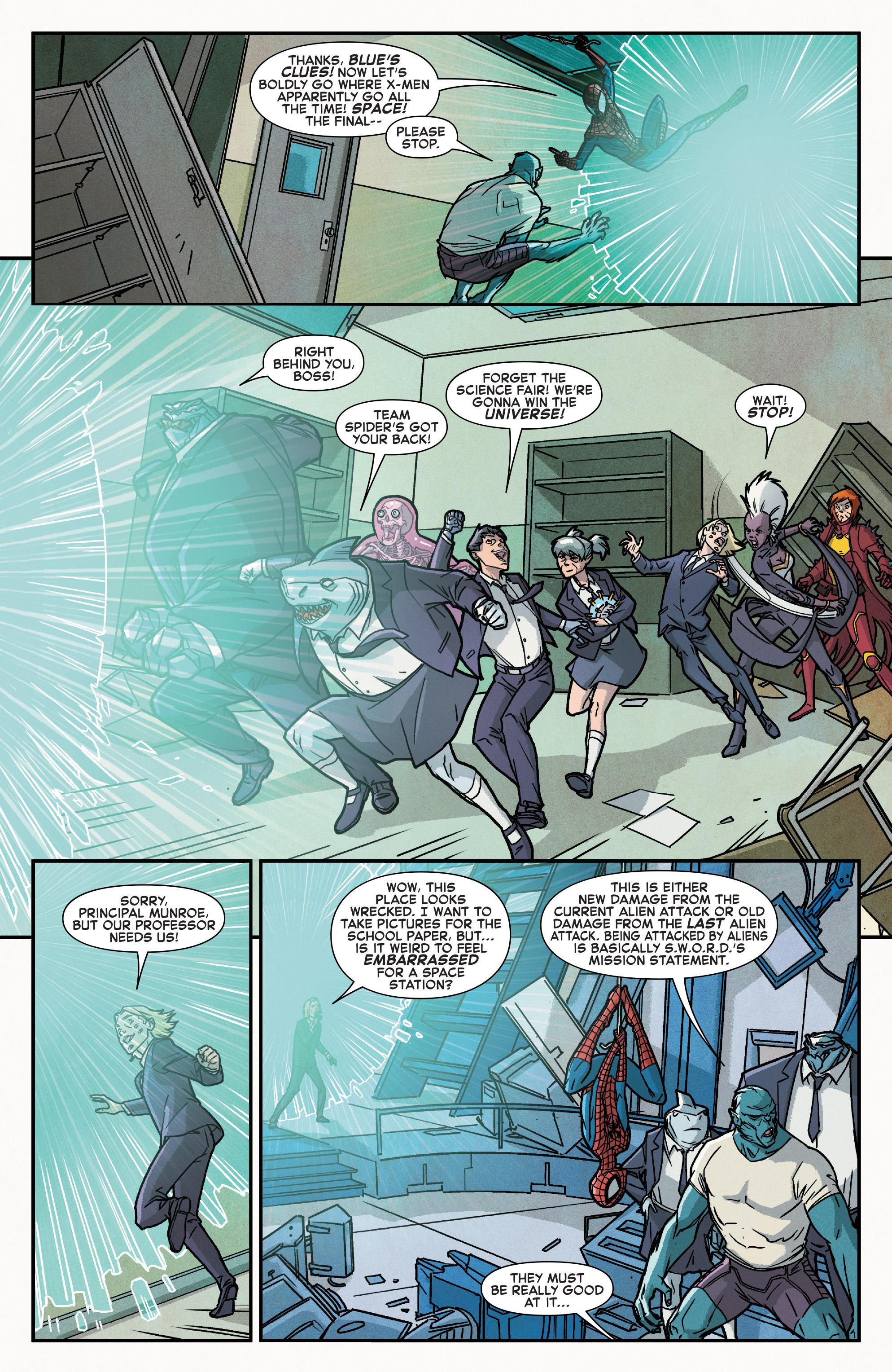 Read online Spider-Man & the X-Men comic -  Issue #5 - 6