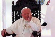 Red Faced John Paul II