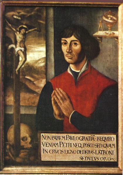 Copernicus Recanted on his death bed the religion of Sol Invictus