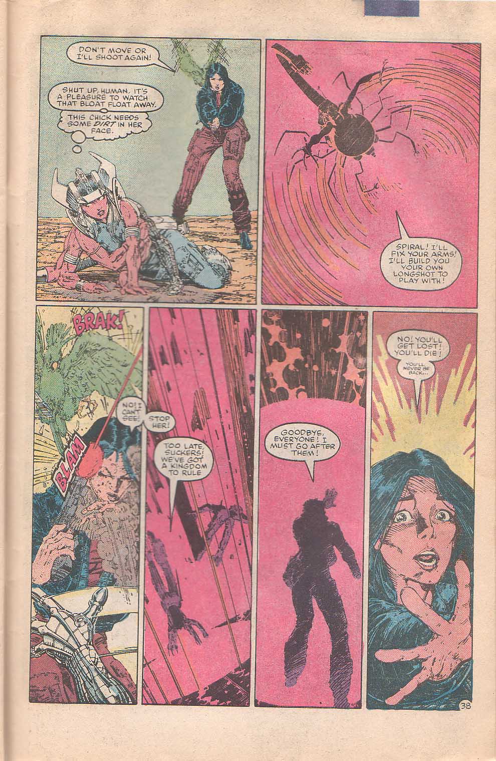 Read online Longshot (1985) comic -  Issue #6 - 39