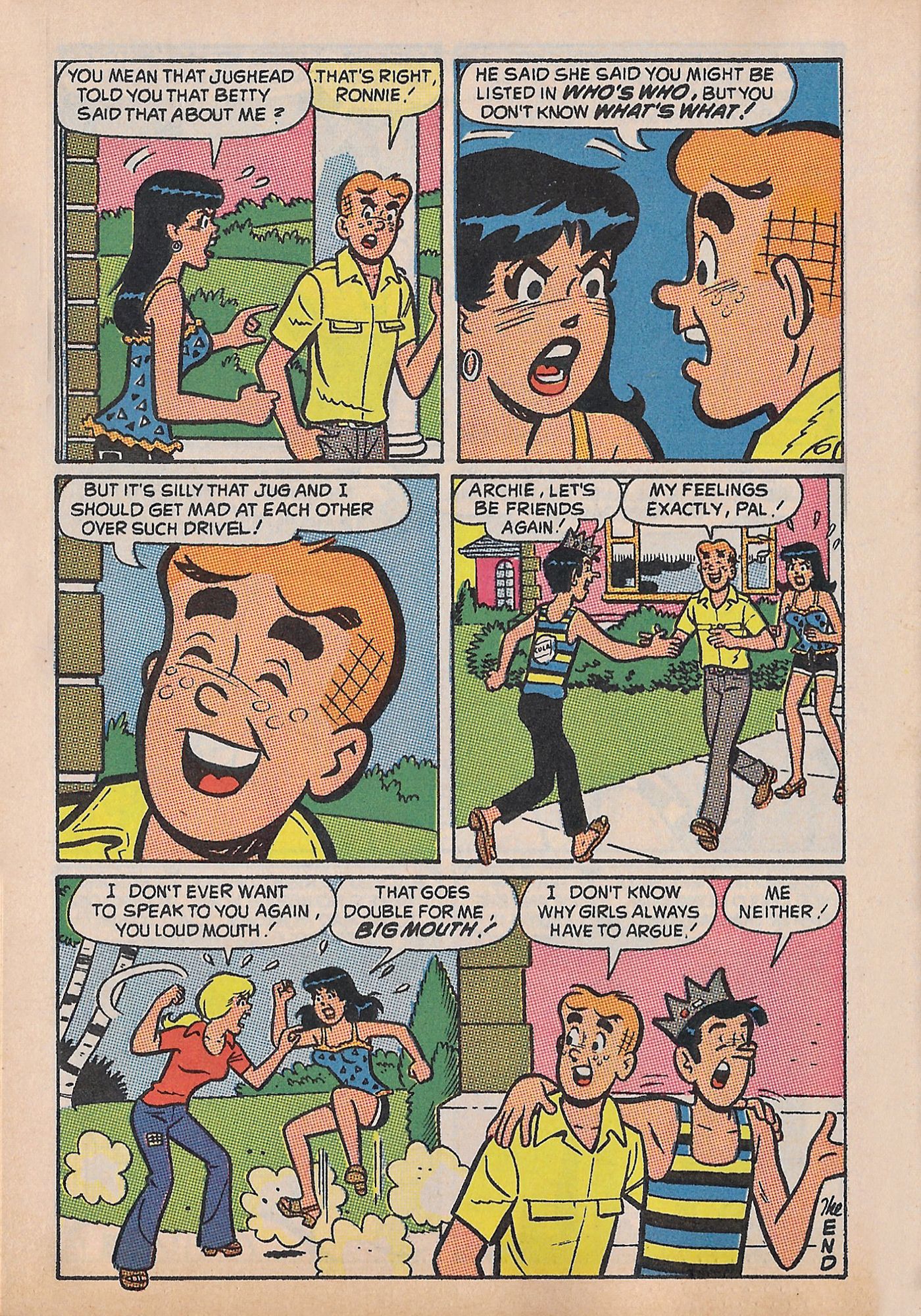 Read online Betty and Veronica Digest Magazine comic -  Issue #51 - 91