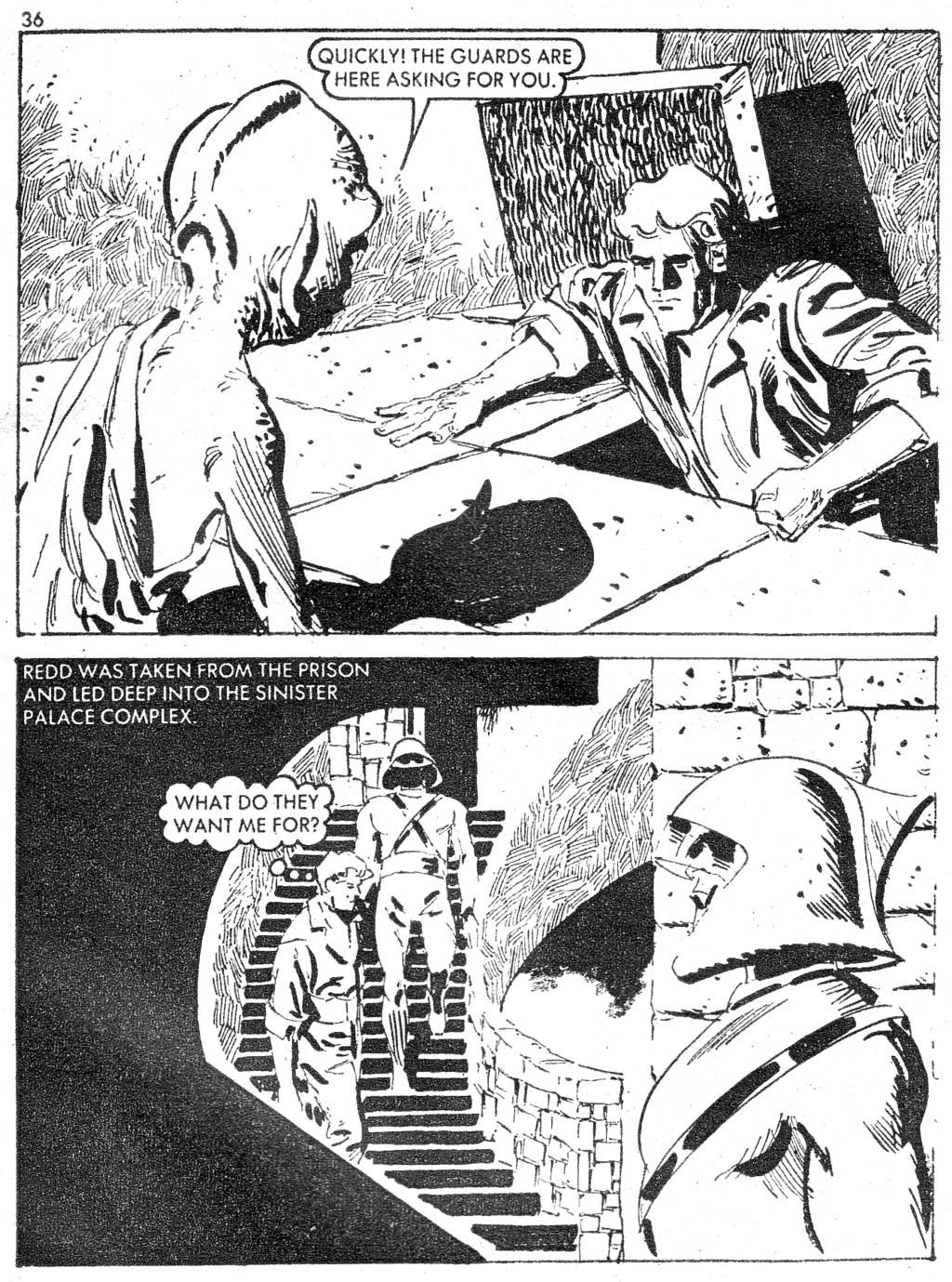 Read online Starblazer comic -  Issue #19 - 36