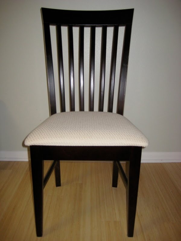 I can totally make that DIY Before and After Dining room chairs