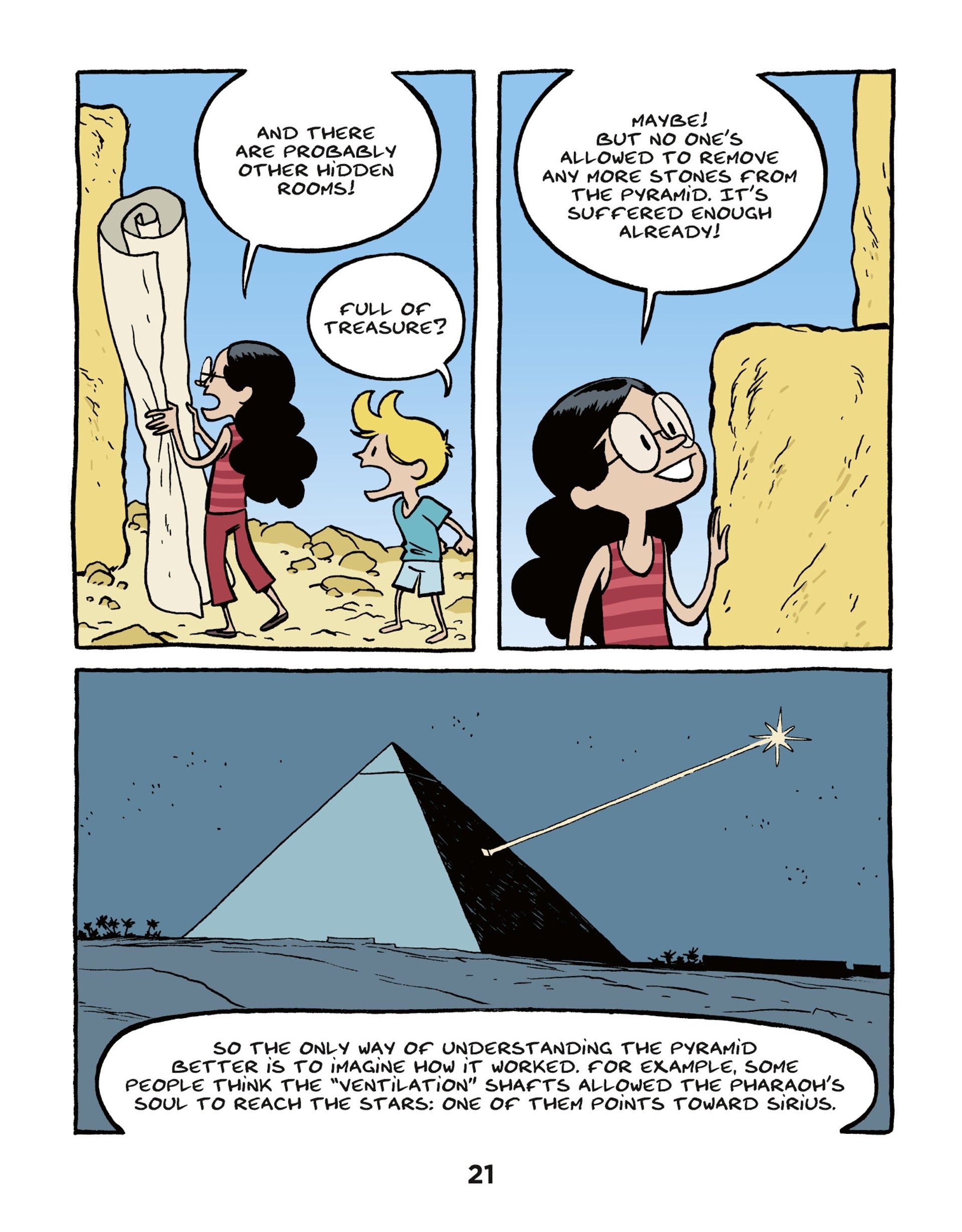 Read online On The History Trail With Ariane & Nino comic -  Issue #2 - 21