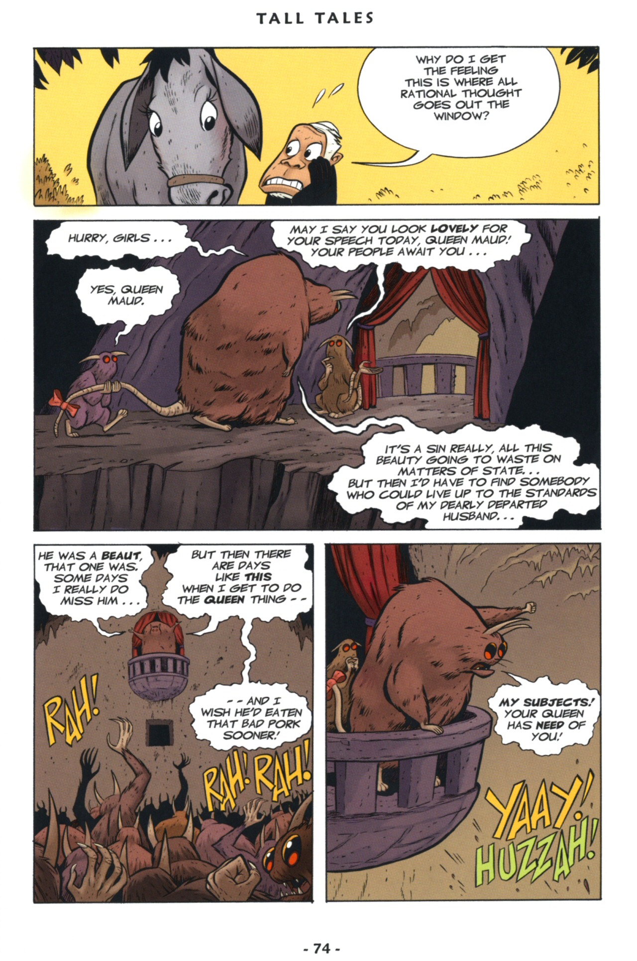 Read online Bone: Tall Tales comic -  Issue # TPB - 84