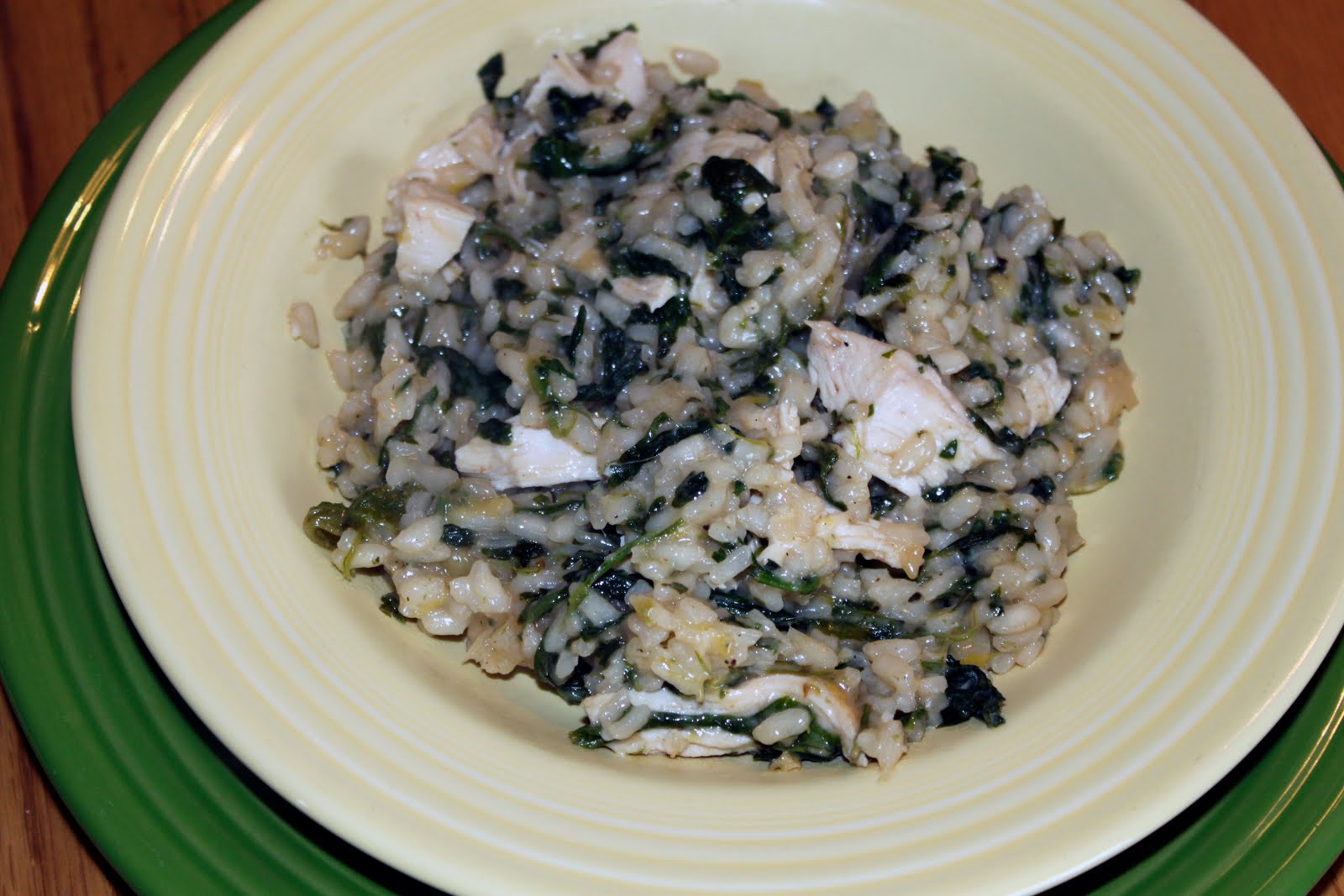 cook. eat. repeat? Week 33 Risotto with Chicken, Spinach, Lemon