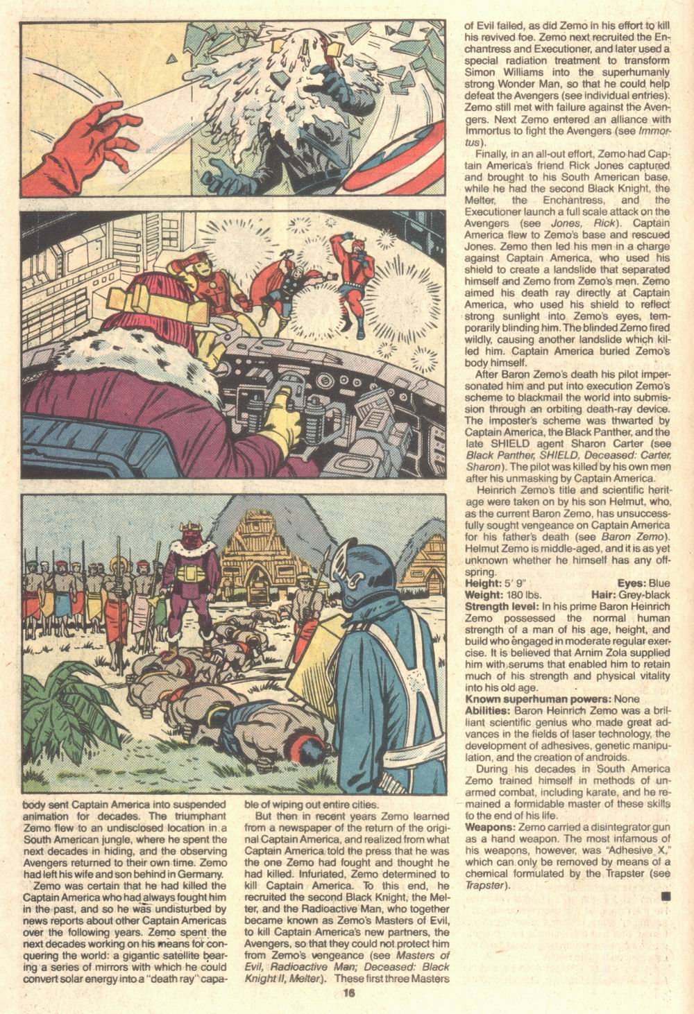 Read online The Official Handbook of the Marvel Universe Deluxe Edition comic -  Issue #16 - 18