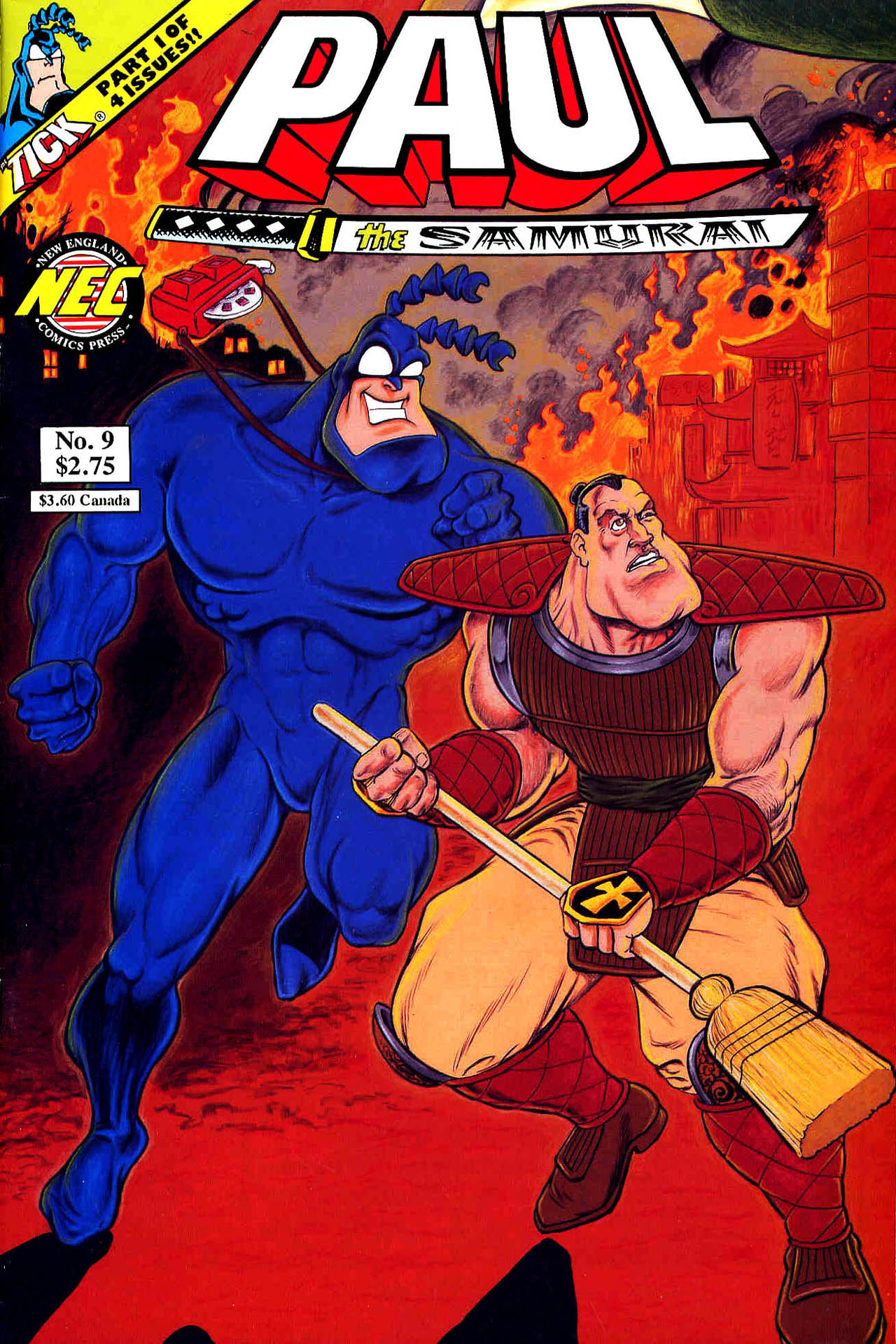 Read online Paul the Samurai (1992) comic -  Issue #9 - 1