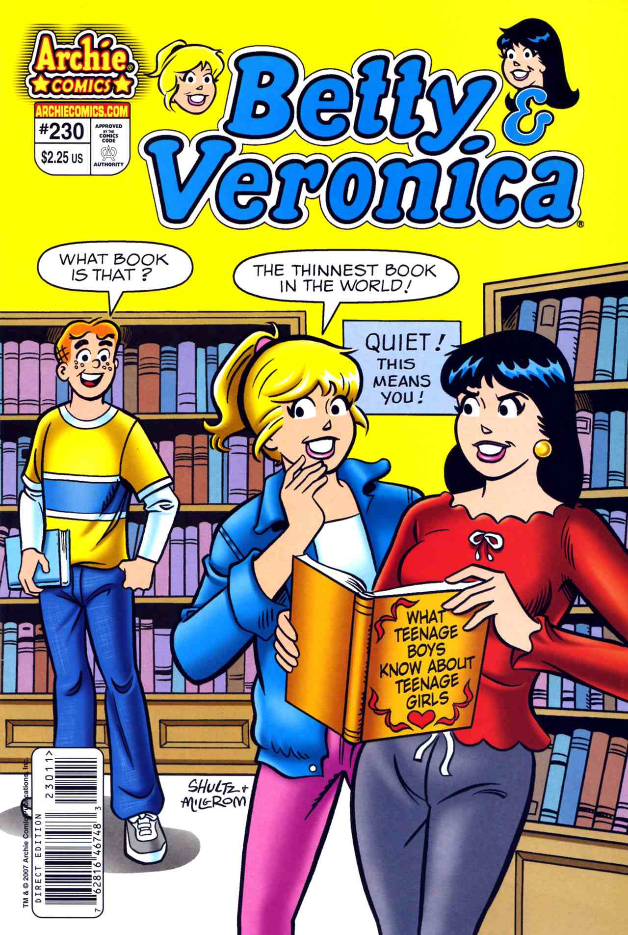 Read online Archie's Girls Betty and Veronica comic -  Issue #230 - 1