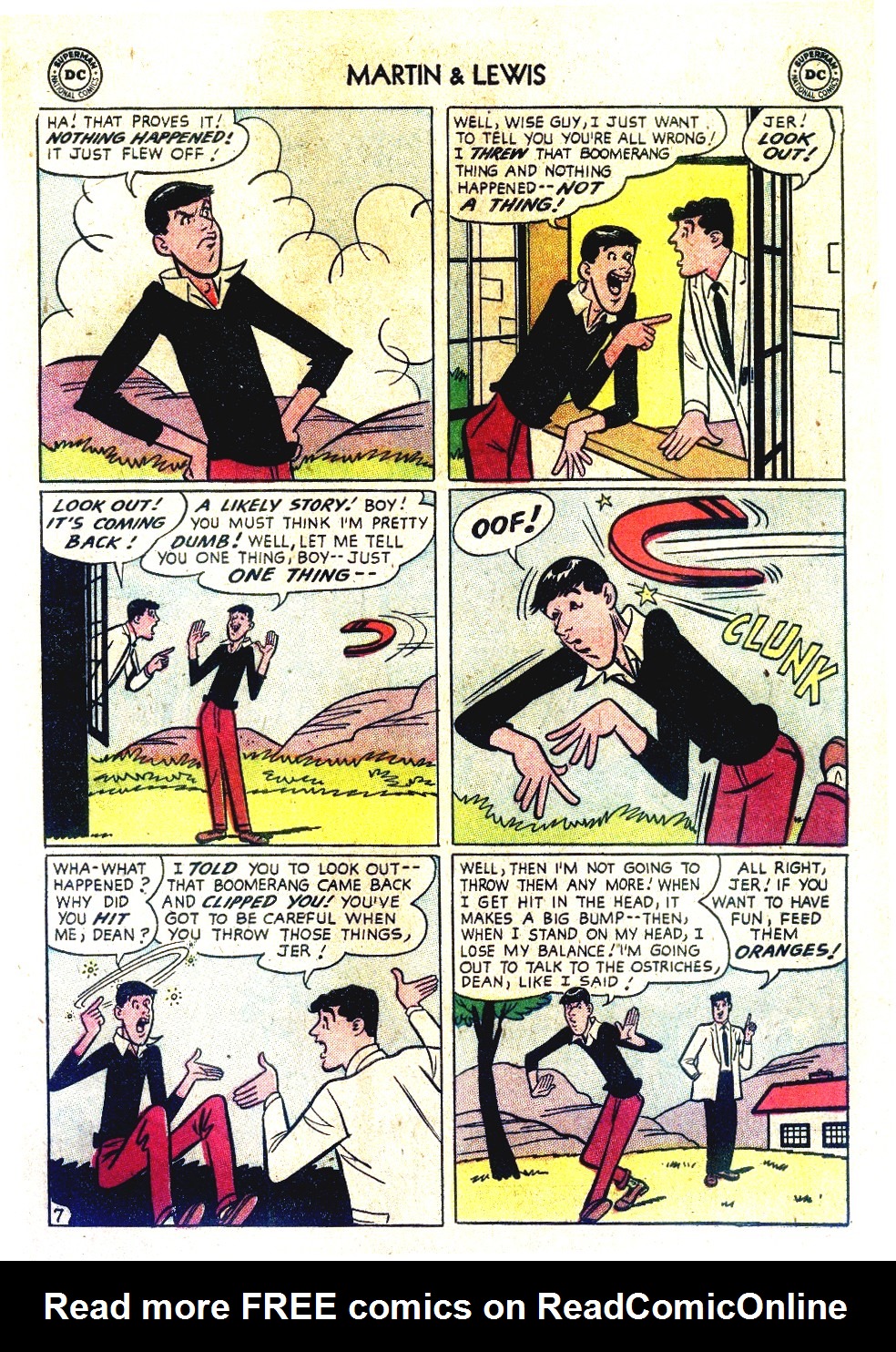 Read online The Adventures of Dean Martin and Jerry Lewis comic -  Issue #32 - 9