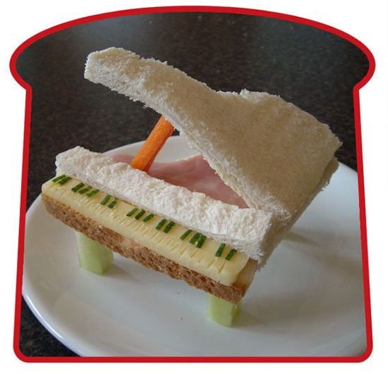 24 incríveis artes em sanduíches