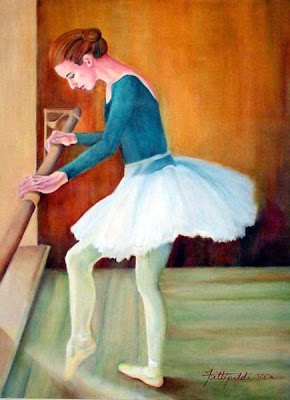 Beautiful Paintings of a Blind Artist Seen On 
www.coolpicturegallery.net