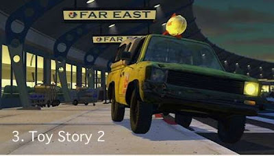 Antigamente eu li um post aqui no TUMBLR sobre o carro do Pizza Planet da Disney.