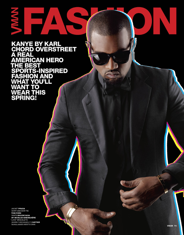 KANYE WEST COVER VMAN MAGAZINE SPRING 2011 ISSUE 21 + PHOTO SPREAD