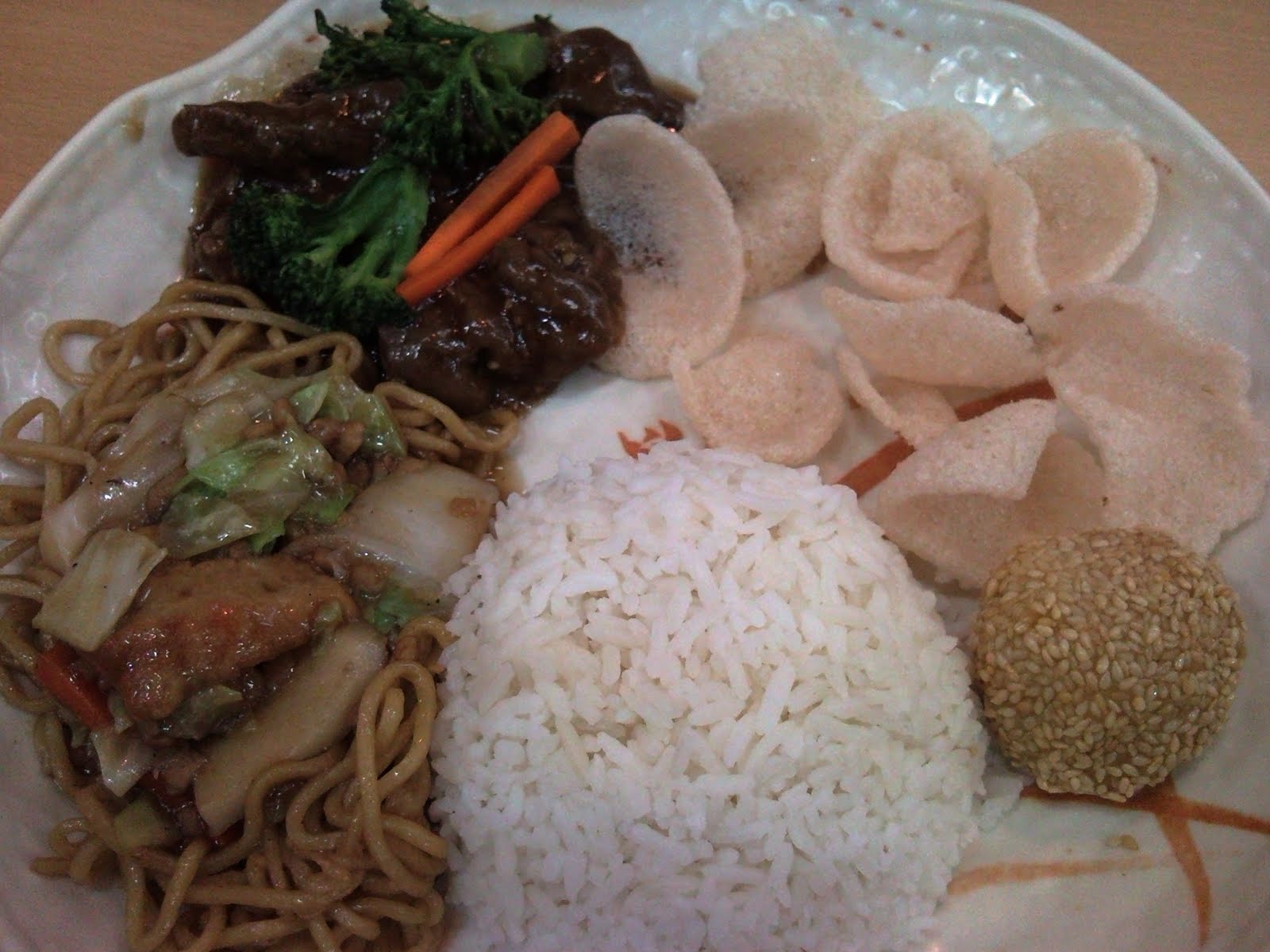 Miss Table Napkin Chowking's Tender Beef Brocolli Lauriat