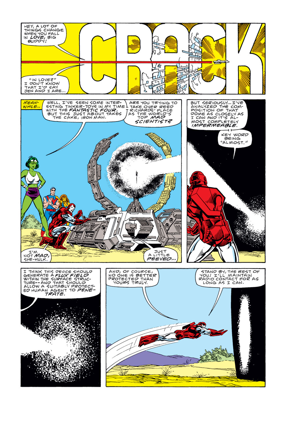 Read online Fantastic Four (1961) comic -  Issue #293 - 7