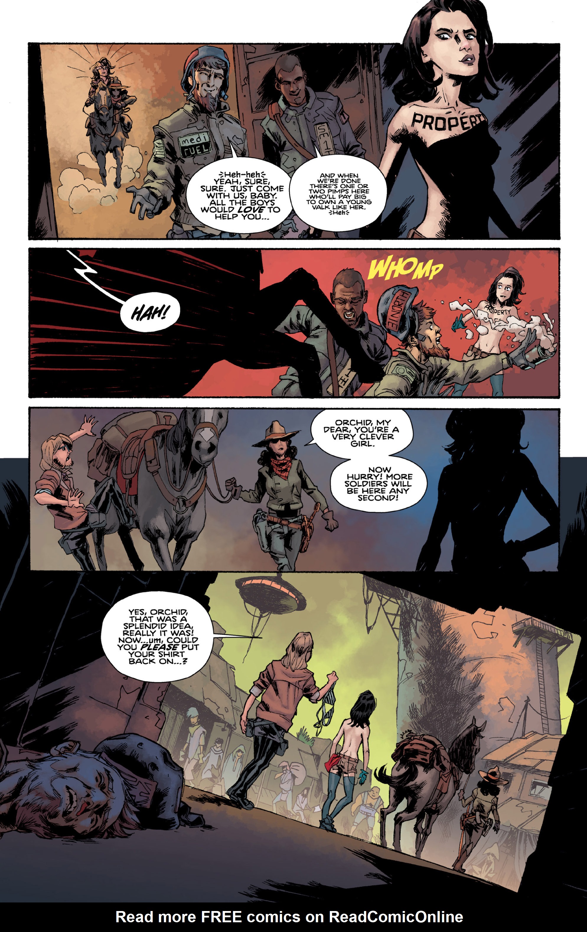 Read online Orchid comic -  Issue # TPB 2 - 9
