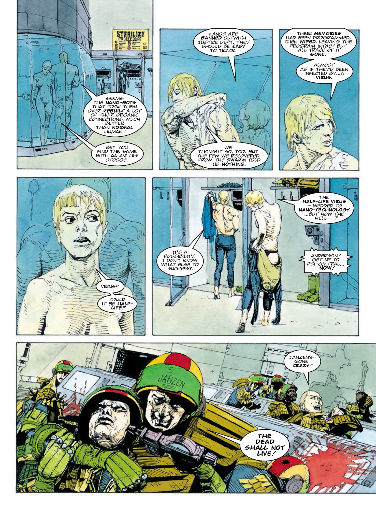 Read online Judge Anderson: The Psi Files comic -  Issue # TPB 4 - 225