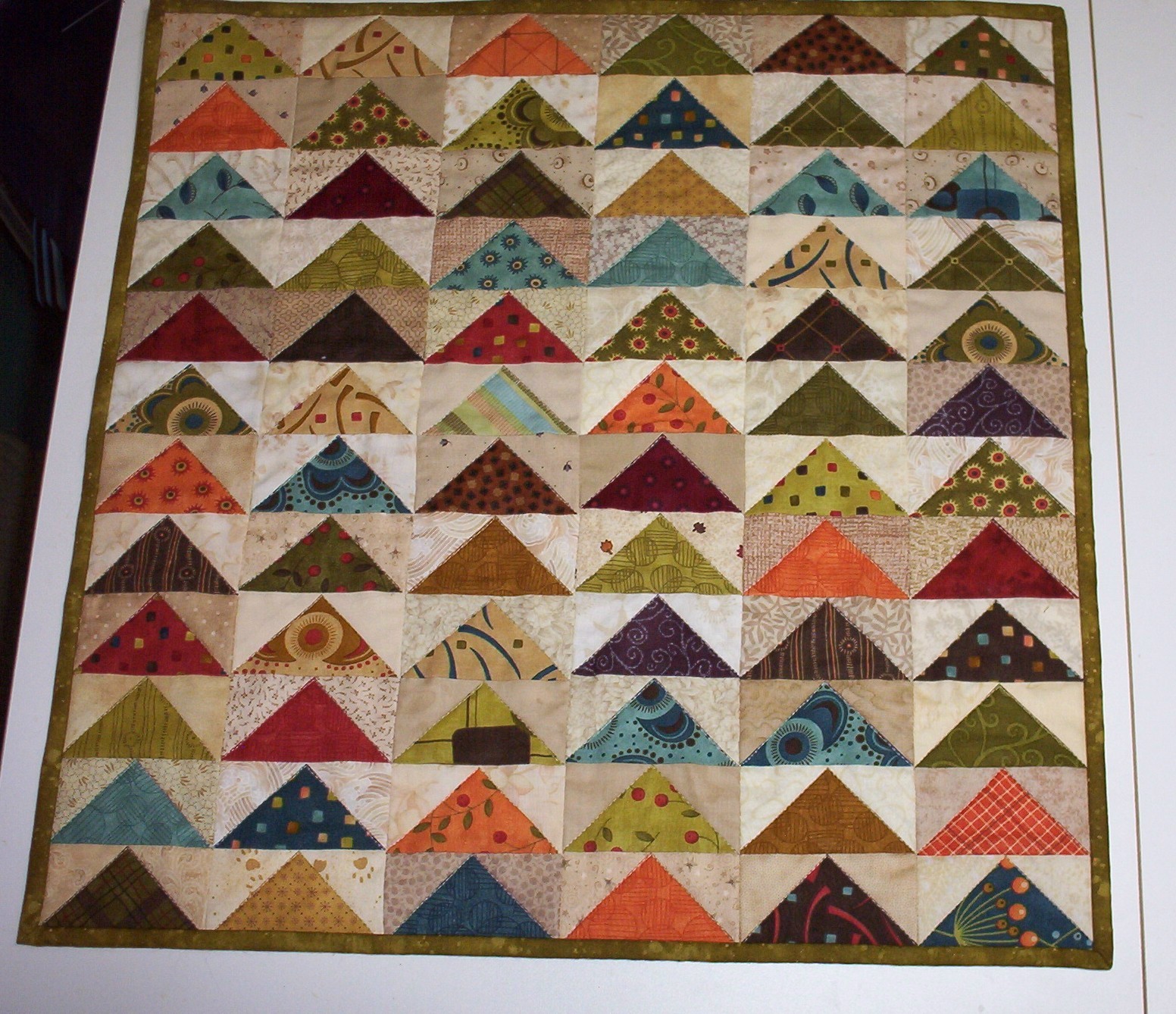 TLC Home &quot;Flying Geese Quilt Border Pattern&quot;